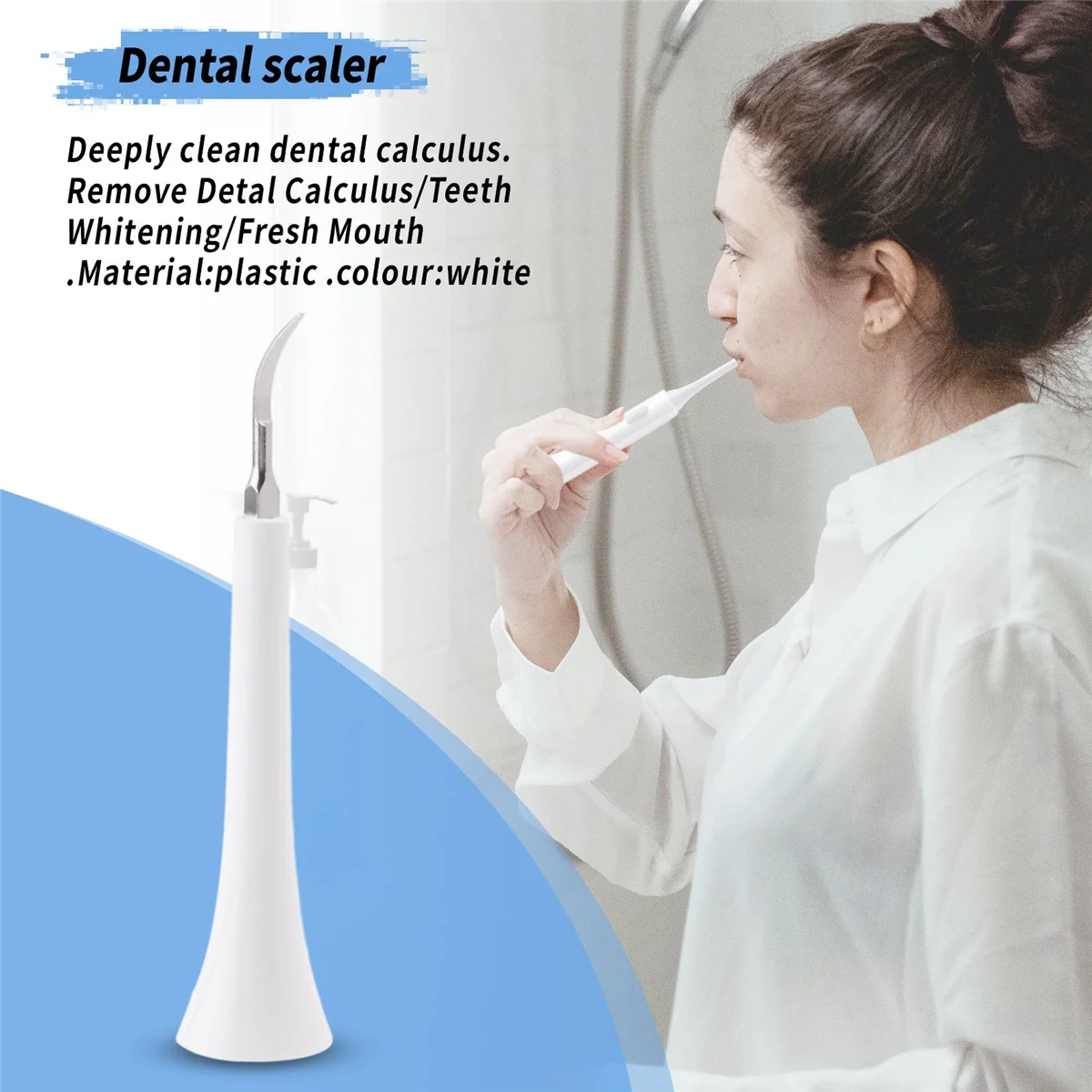 Ultrasonic Scaler Tips Handpiece for Xiaomi Soocas Electric Toothbrush Remove Dental Calculus Plaque Tooth Stain