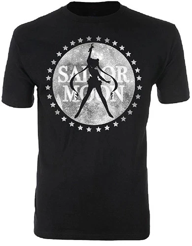 2026 New Cotton Summer Tshirt Leisure and Comfortable  Sailor Moon Usagi Tsukino Silhouette Authentic Anime T-Shirt