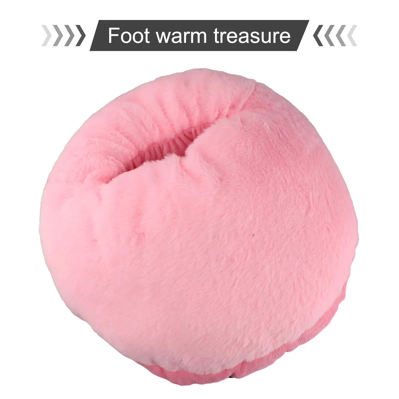 Washable Electric Foot Warmer with USB Power Connection Cozy and Soft Flannel Cover Perfect for Use Under Desk or on Sofa