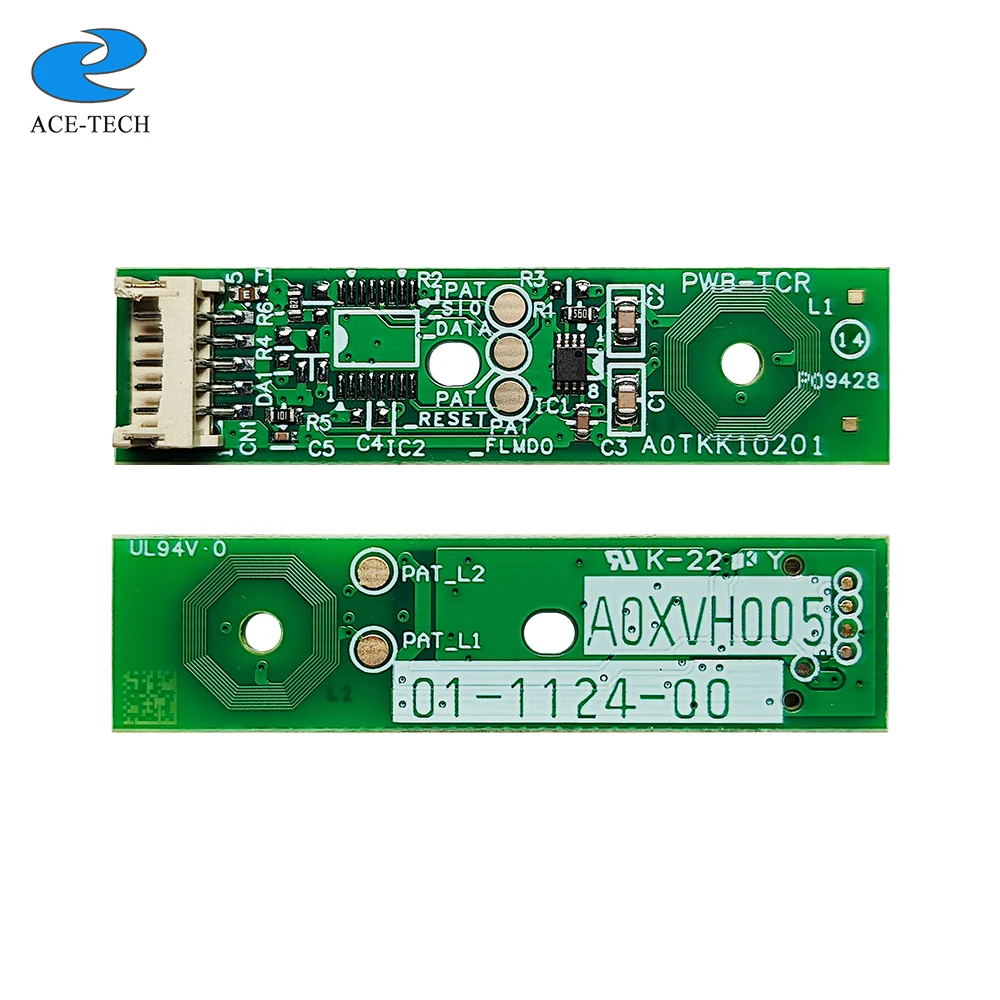 

DR-512K DR-512C Совместимый барабанный чип для Konica Minolta C224 Чип разработчика C284 C364 C454 Чип тонера C554 Чип картриджа для копировального аппарата