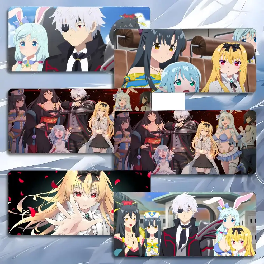 powerful A-Arifureta From Commonplace to World's Strongest Mouse Pad Mousepad Large Gaming LockEdge Thickened PC Table Desk Mat