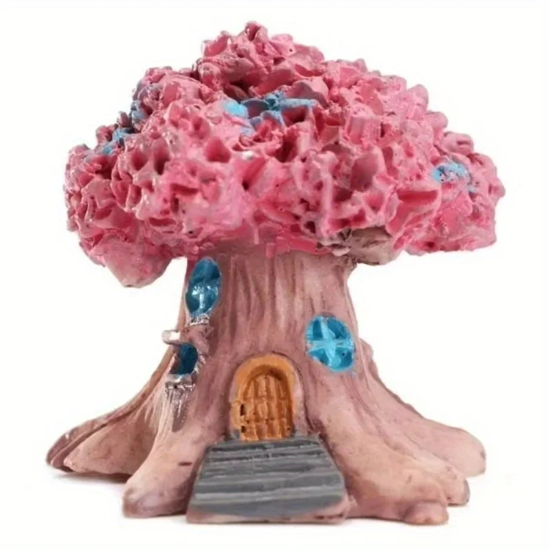 2Pcs Micro Landscape House Miniature Random Style Craft Micro Landscape Decoration
