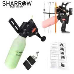Tiro con l'arco arco composto mulinello da pesca Rope Pot ABS lega di alluminio Bowfishing Reel 40m lenza da pesca Bow Shooting accessori per la caccia