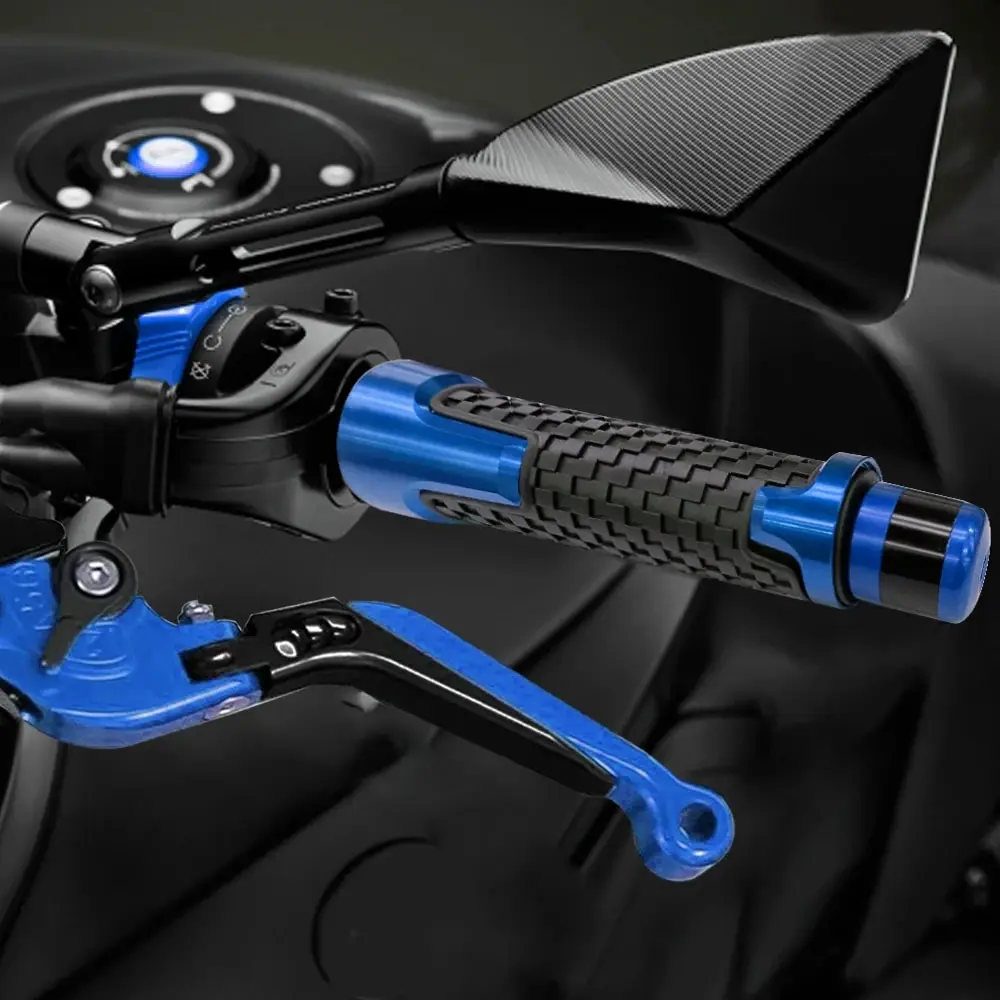 For YAMAHA MT-07 2014-2024 2023 2022 2021 2020 2019 2018 2017 MT07 MT 07 Motorcycle CNC Handlebar Grips Slider Cap Plug Bar End