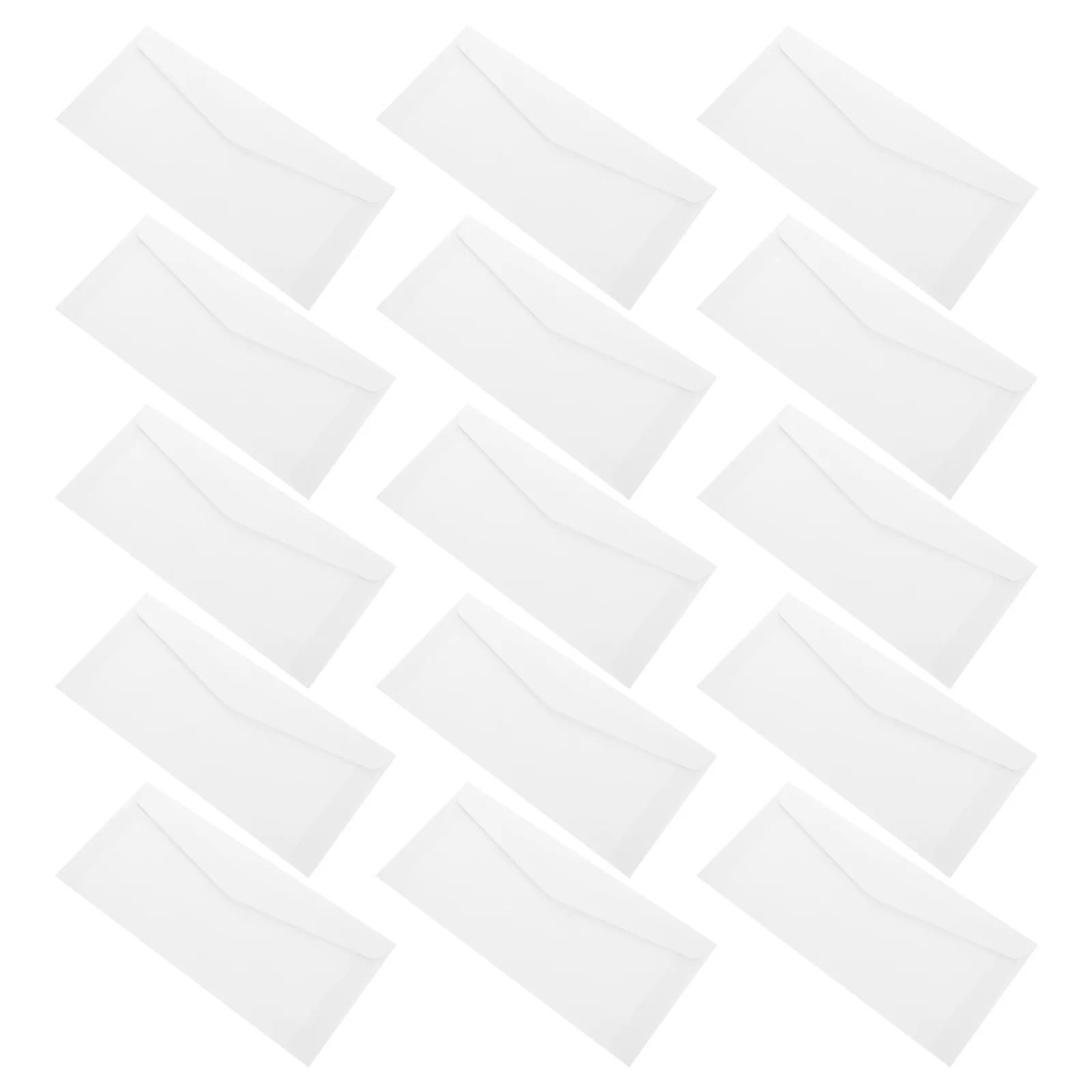 

100pcs Thickened Paper Envelopes Blank No Word Design Reusable Biodegradable File Cash Envelope Document Storage