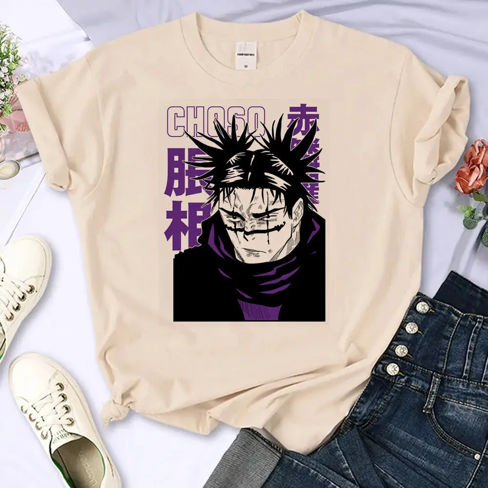 Choso t-shirt girl harajuku  Digital 2000s Trendy t shirt 2000s Graphic women kawaii korean clothes