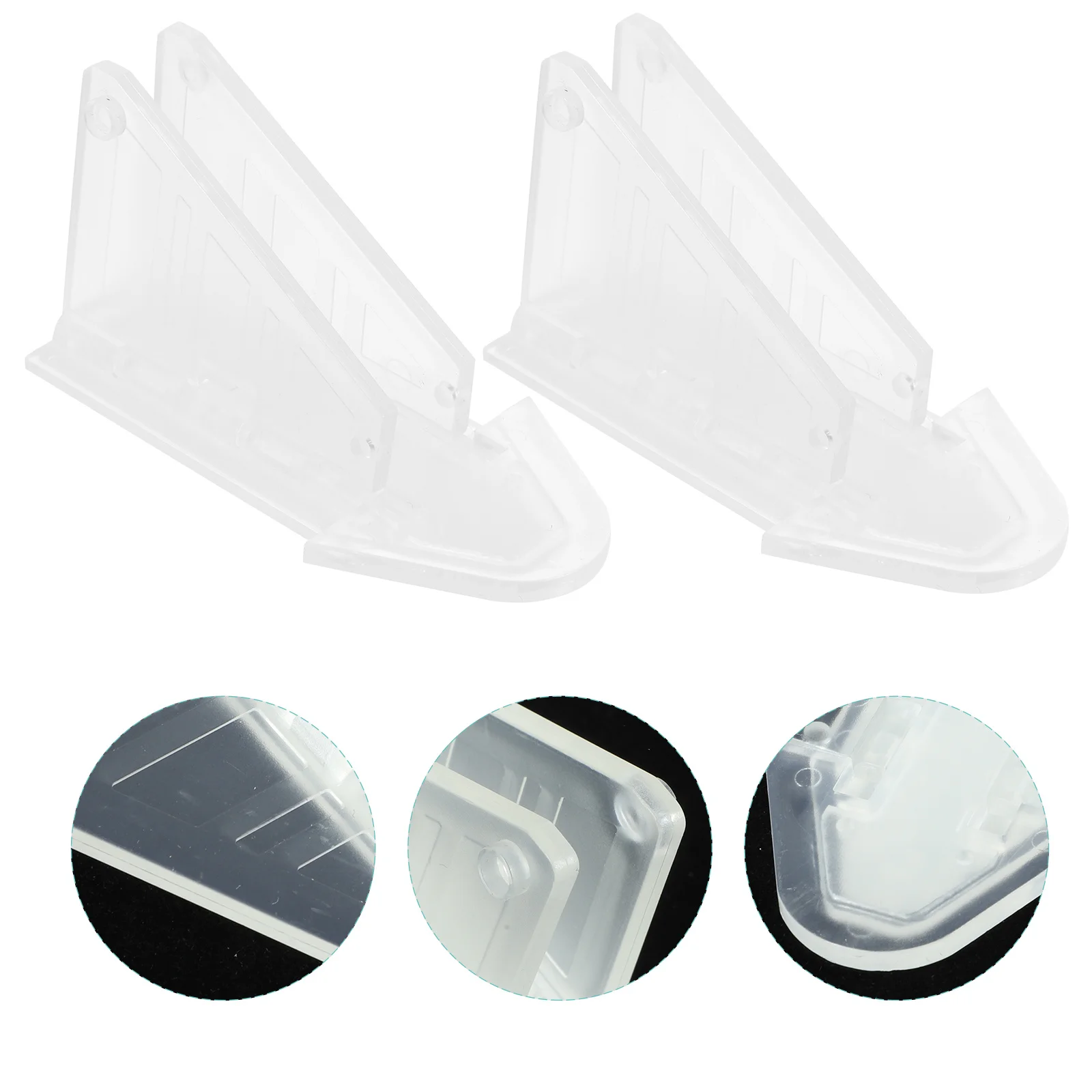 

4Pcs Sliding Door Locks Window Safety Locks Compact Lightweight One Handed Easy to Use Sliding Door Lock Window Safety