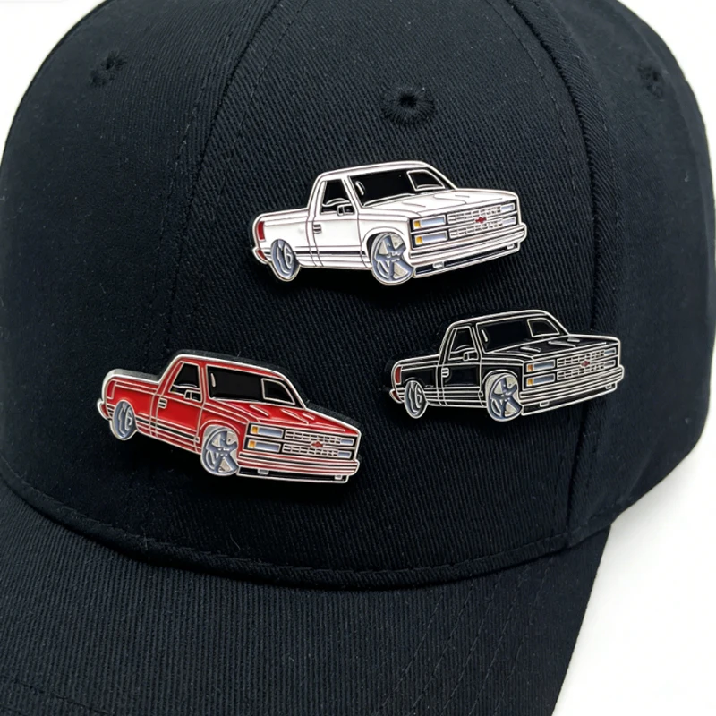 Retro Auto Mexiko-Stil Metall-Clip-Pin Golf-Hut-Clip Markierungsnadeln Trendiger Mützen-Clip Kleidungs- und Taschen-Pin Schmuck Geschenke für Auto-Enthusiasten – Detail 3