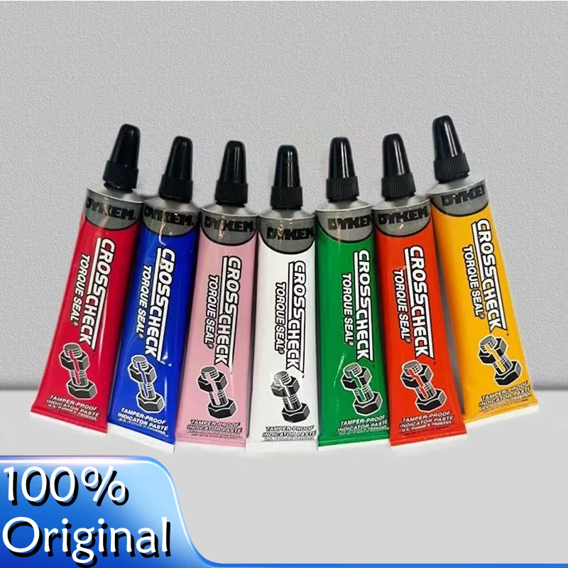 For DYKEM CROSS CHECK83314 15 16 17 18 Orange Green Red Yellow Blue White Bolt Anti-loosening Marking Pen paste Original Product