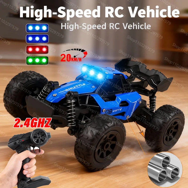 جديد 1:32 على الطرق الوعرة RC سيارة 2.4G راديو سبيكة التحكم عن بعد سيارات فرش الطاقة RTR عالية السرعة تسلق الانجراف شاحنة كبيرة لعبة تعمل بالريموت