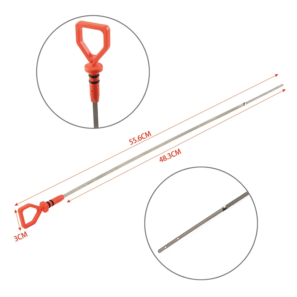 556mm Car 1.7L Engine Oil Level Dipstick For Honda Civic Si Hybrid 2001 2002 2003 2004 2005 15650PLM004