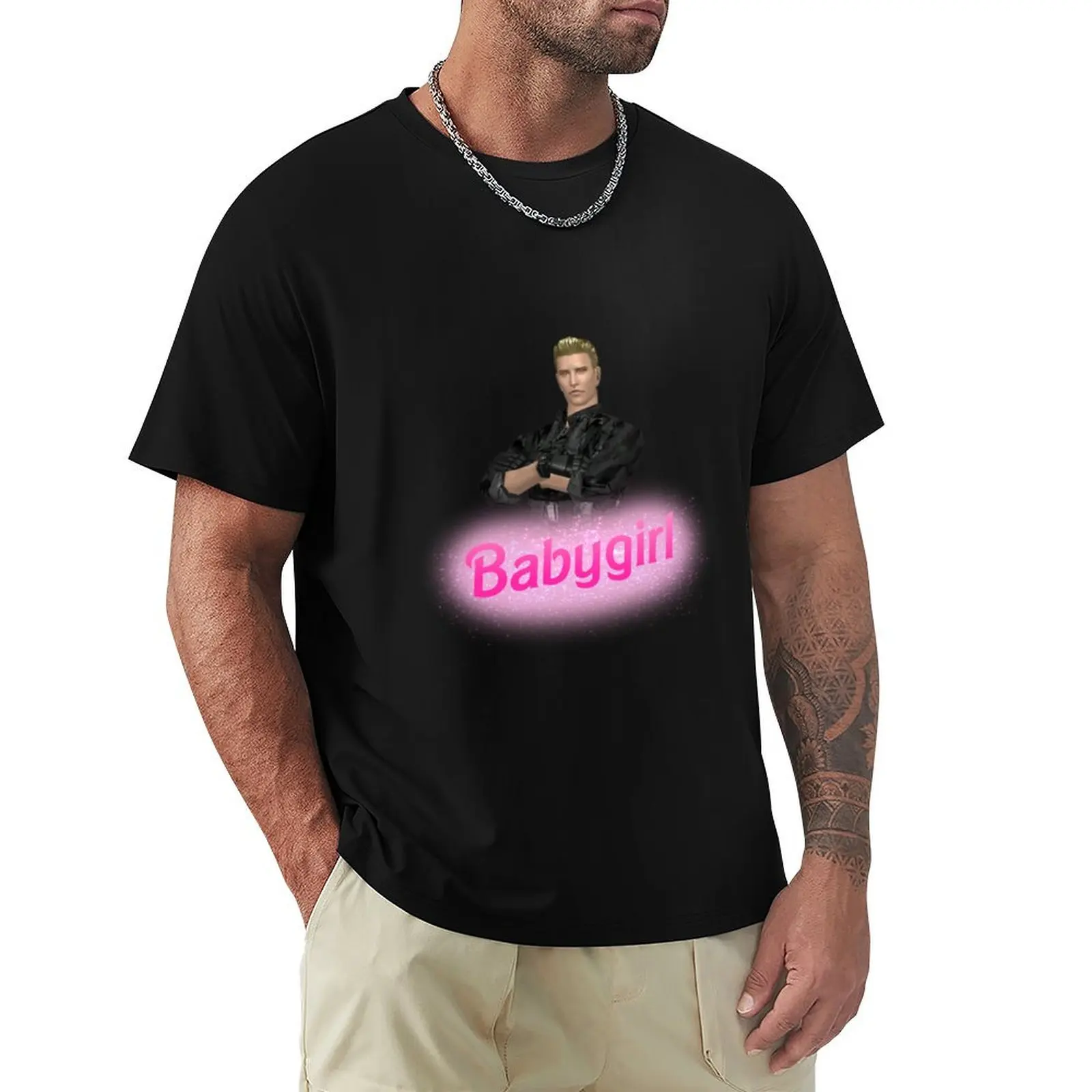 

Albert Wesker Babygirl T-Shirt Fashion Pattern Printed Tee Shirt