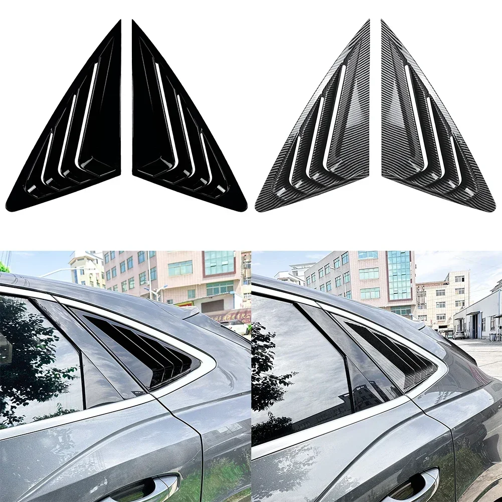 

1Pair Car Rear Window Triangle Shade Spoiler For Q3 F3 Sportback 2019-2024 Body Kit Exterior Parts Accessories