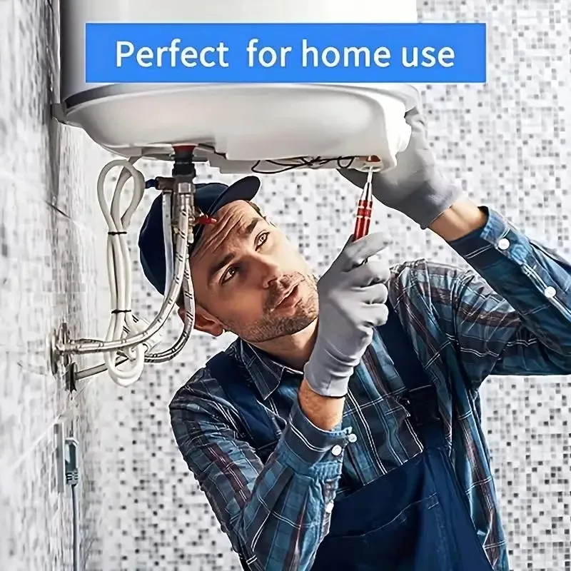 Portable 8 In 1 Aluminum Alloy Screwdriver Pen - Changeable Magnetic Bits For Easy Repairs & Disassembly Repair Tools