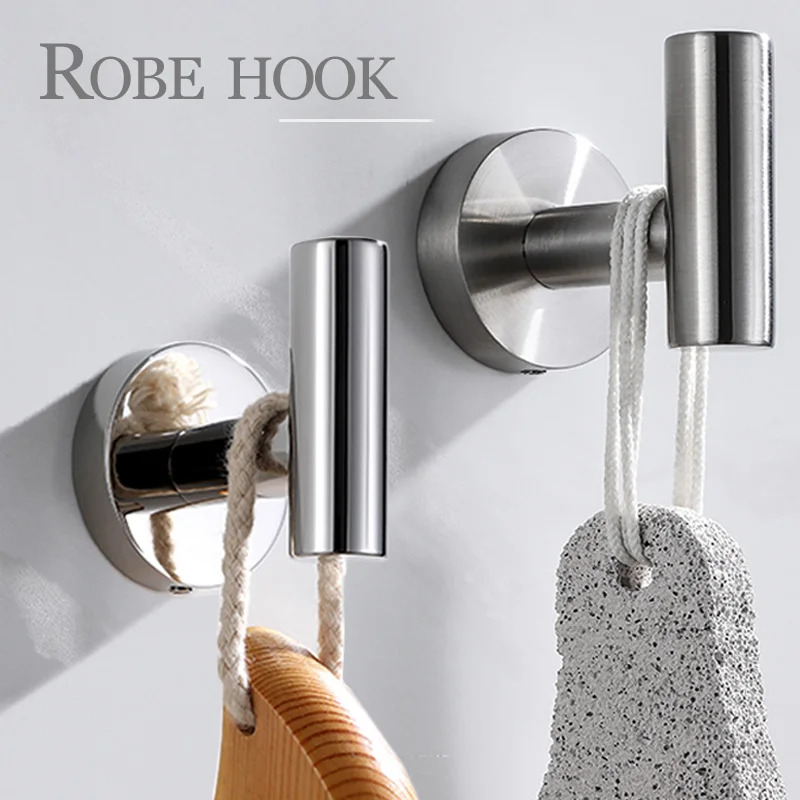 304 Stainless Steel Chrome Bathroom Hardware Towel Rack Toilet Paper Holder Liquid Soap Holder Towel Bar Toilet Accessories Set