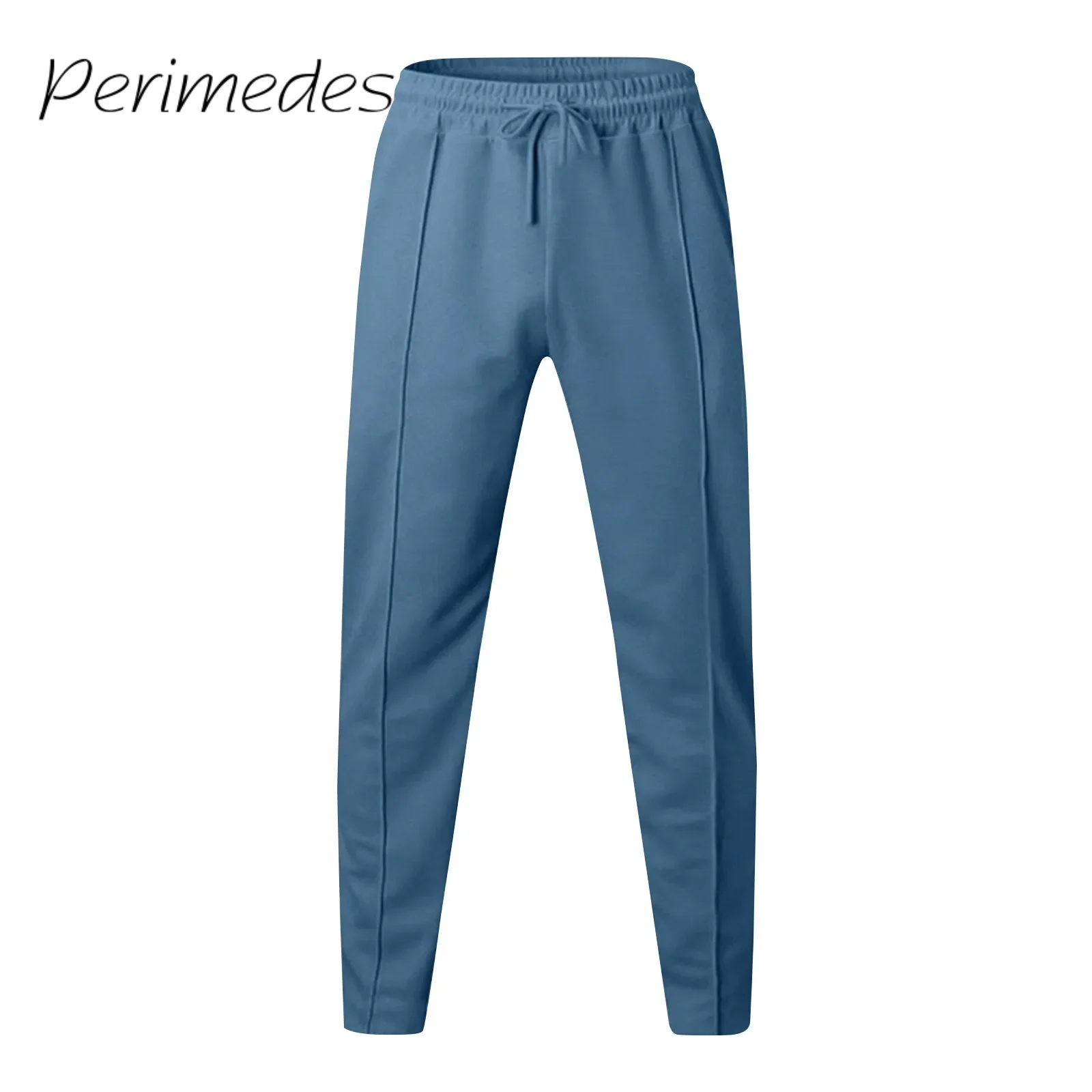 

Men'S Long Cotton 2024 Pants Breathable Lightweight Solid Color Casual Autumn Trousers Comfort Fashion pantalones hombre