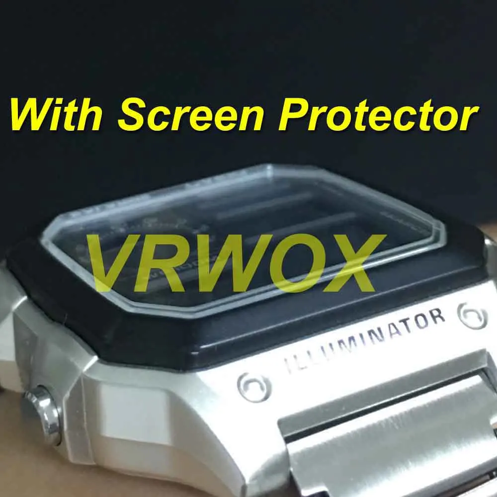 Protector For MWD-110H F-91W AE1200 DW-5600 B5000 GBX-100 GBD200 A159 HD Clear TPU Nano Explosion-proof Screen Protector