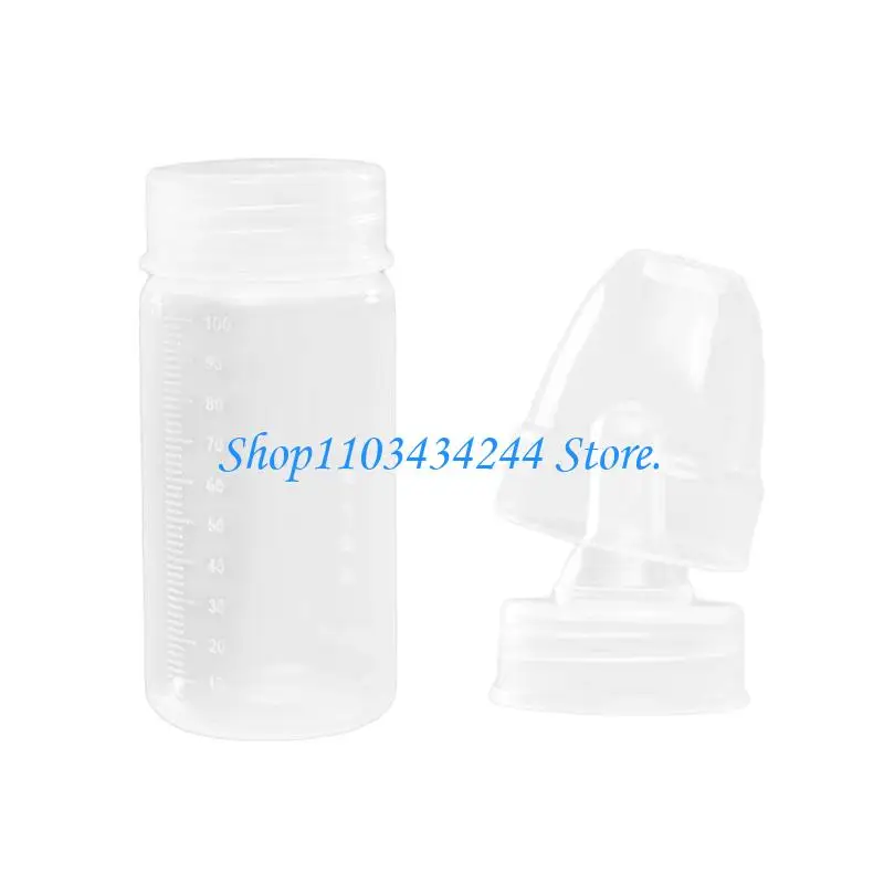 

60-250ML Disposable Milk Bottle Premature Baby Wide Mouth Milk Storage Feeding Bottle for Breast Milk Preservation
