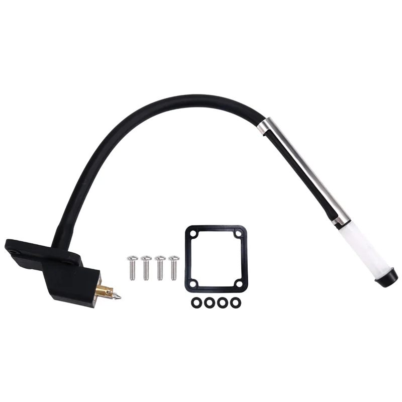 

12L 24L Marine Fuel Tank Connector High Accuracy Fuel Suction Gauge For Boat Outboard Engine Accessory