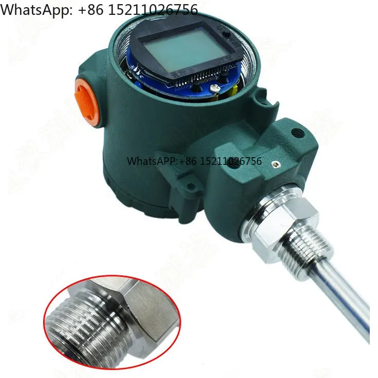 Sensor capacitivo inteligente de nivel de agua para caldera, interruptor de nivel para camión, sensor capacitivo de combustible para medición de líquidos y grasas, sensor de nivel para silo