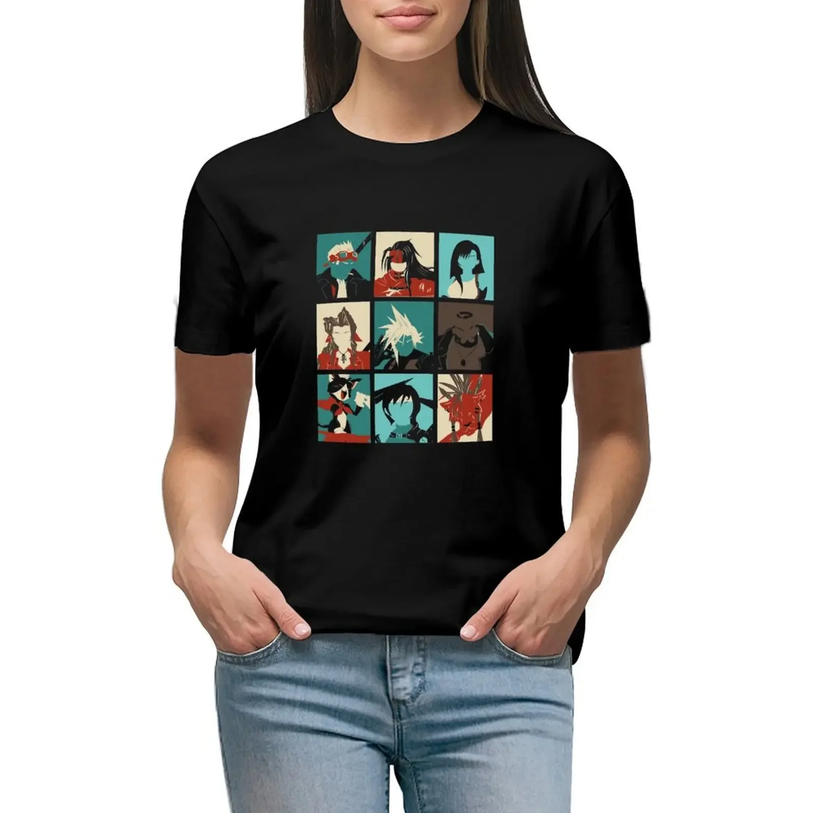 

Final Pop T-Shirt anime clothes cute tops summer tops summer clothes t-shirts for Women graphic tees