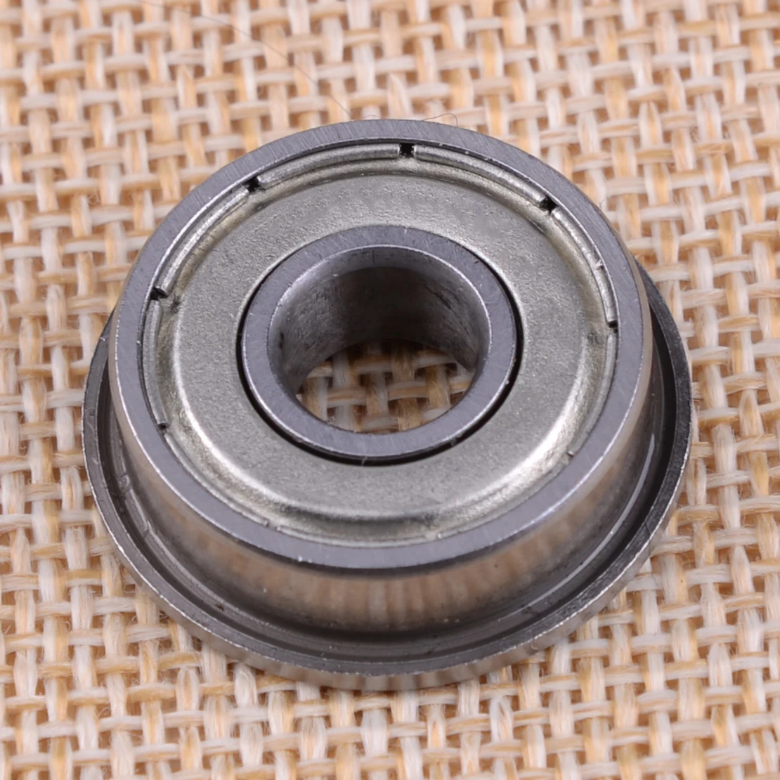 LETAOSK 10Pcs Metric  Bearing Steel Flange Flanged Deep Groove Ball Bearings F608ZZ 8*22*7 mm Precision work