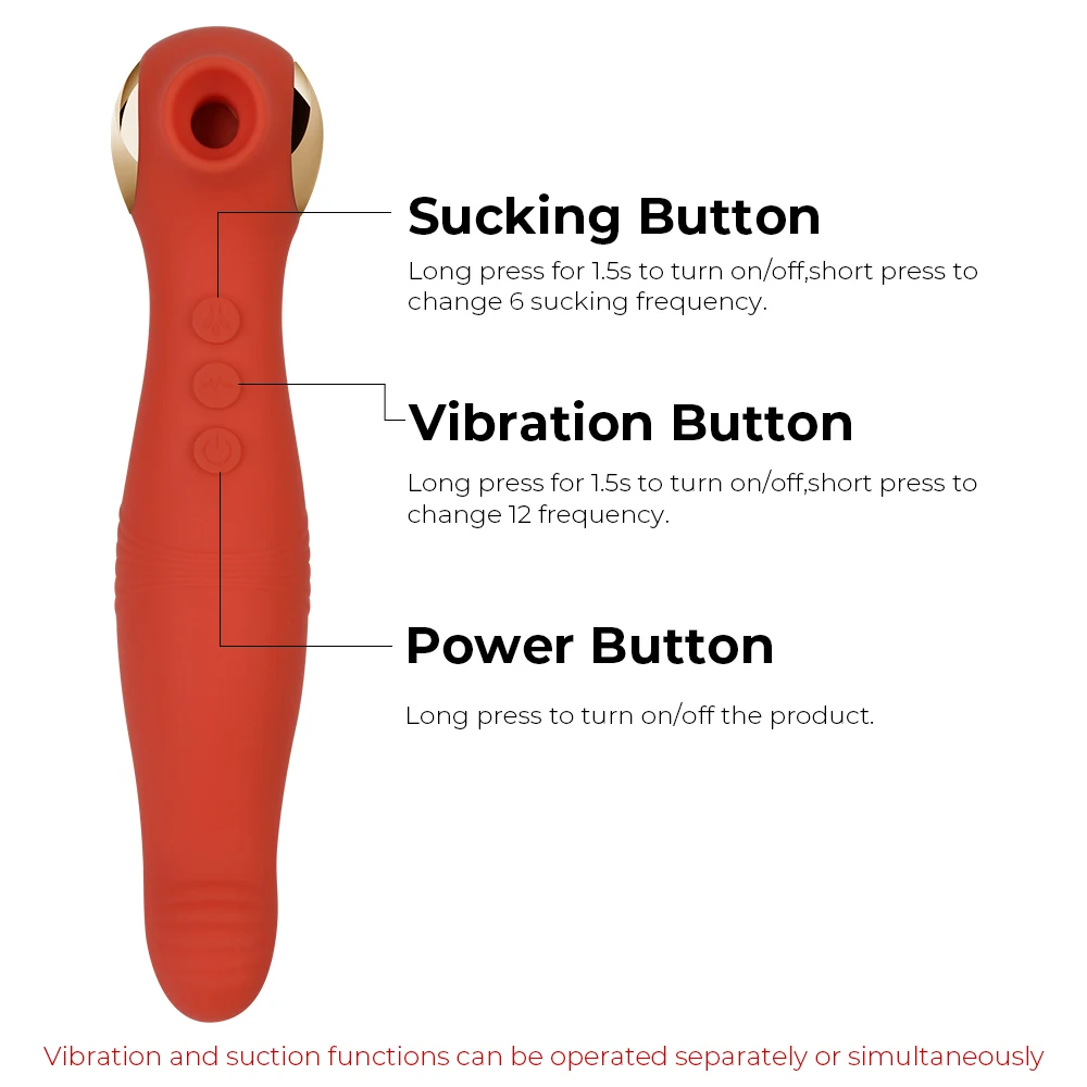 ClitoralดูดVibratorช่องปากเพศผู้ใหญ่สินค้าสําหรับผู้หญิงClit Suckerเพศของเล่นShop DildoนวดMasturbator 2 มอเตอร์