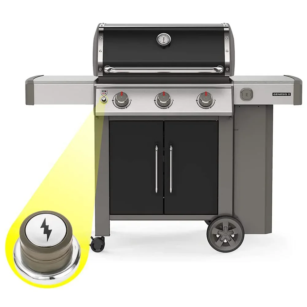 طقم الإشعال الإلكتروني 91360 بديل لشوايات الغاز ويبر (2009-2012) E-210، E-310، E-320 EP-310 EP-320 SP-310 SP-320