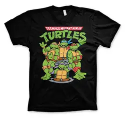 T Shirtnage Mutant Hero Turtles Classic Poster Official Shirt Mens