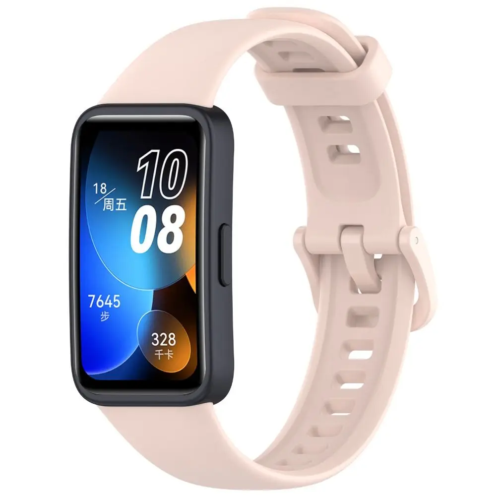 Remplacement de bracelet en silicone souple, bracelet pour Huawei Band 8, accessoires de bracelet