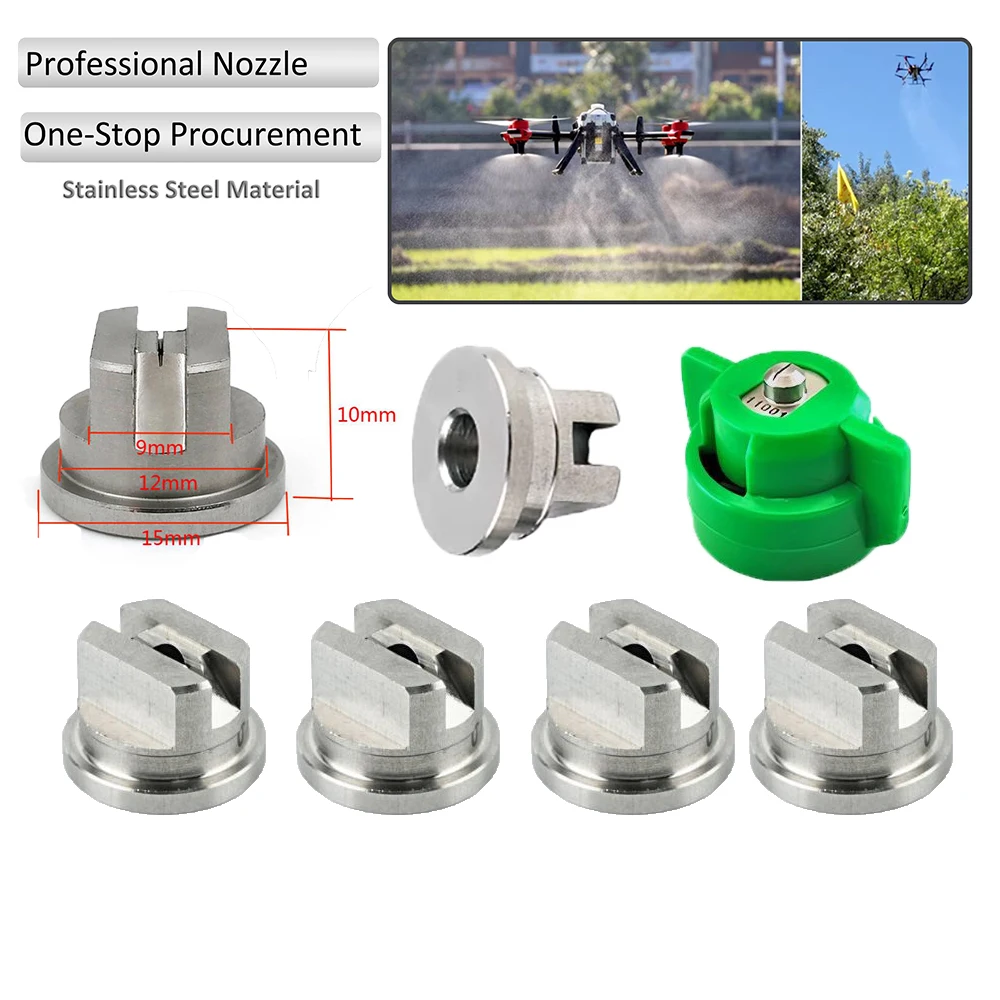 Flat Fan Spray Nozzle 40 50 65 80 95 110 Degree TPU Spray Tip for Spray Cooling Pressure Washing Industrial Cleaning Nozzle