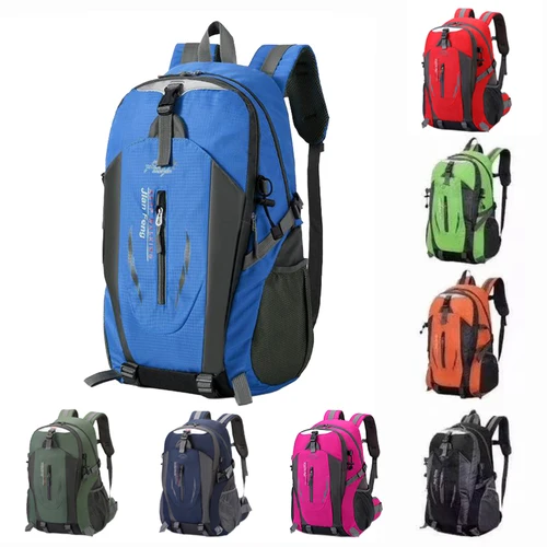 Imagen 1 del producto Mochila de senderismo al aire libre de alta calidad, mochila de viaje de gran capacidad para deportes y escalada, bolsa de Montañismo multicolor para hombres y mujeres