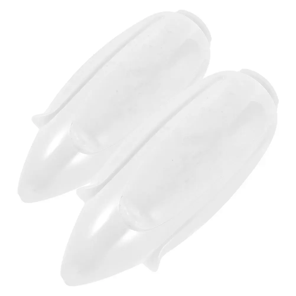 

2 шт. круглых акриловых плафонов для уличных фонарей, белые, для садового освещения, замена крышек для уличных светильников