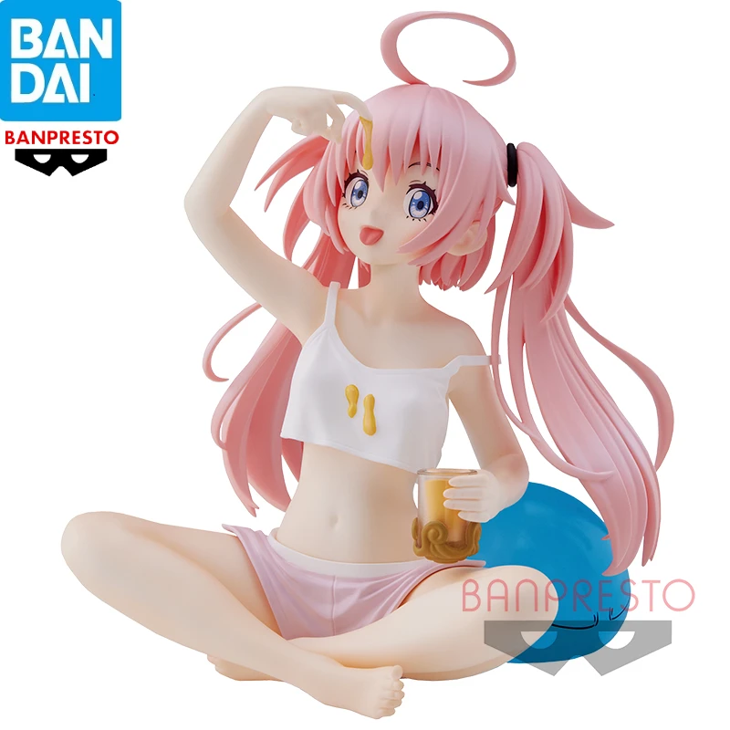 In Stock 100% Original Banpresto about My Reincarnation As A Slime Milim Nava Anime Figure Figurine Model Toys Adult Gift