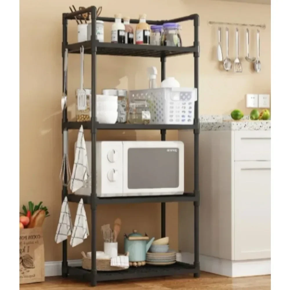 

y Multi story adjustable shelves in the kitchen Easy installation of outdoor flower racks, multifunctional bedroom storage rack