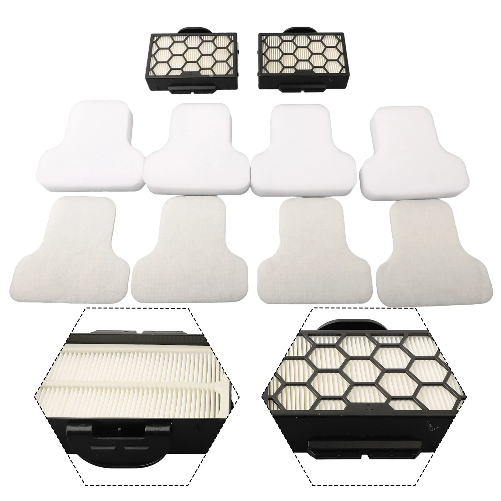 

None Filters Parts CZ2001 CZ351 CZ500EUT CZ500UKT Canister For Shark Hepa Vacuum Filter Vacuum Models Brand New