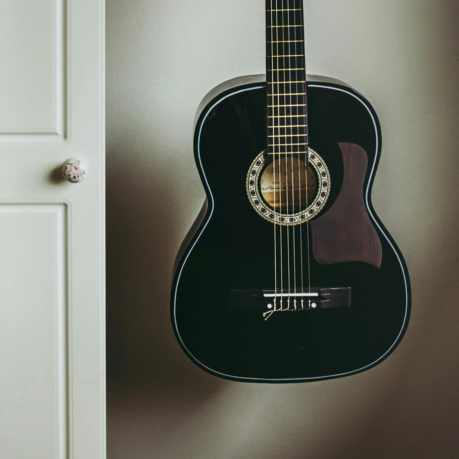 

Acoustic Guitar Pickguard Creative Design Protective Board for Guitars Durable PVC Material Prevent Scratches Plastic Pickguard