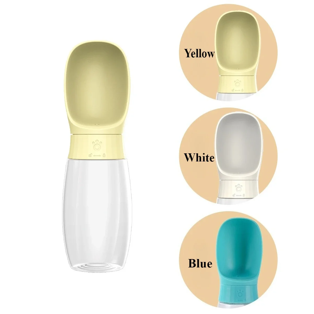 Outdoor Walking Puppy Pet Travel Dog Water Bottle Cat Drinking Bowl Pet Supplies Portable Dog Bottles for Small Large Dogs