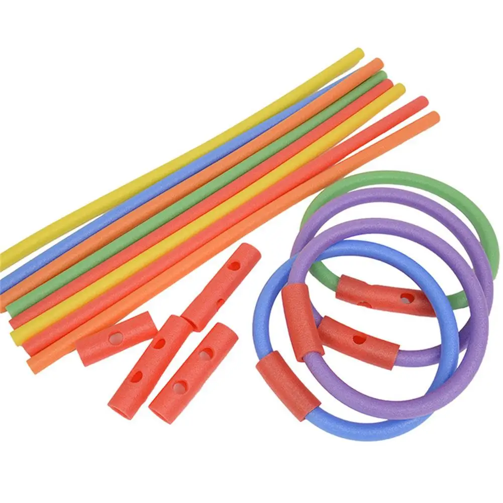 Swimming Swim Pool Noodle Water Float Aid Noodles Foam Float Adults Kids Children Learning Float Ring Swimming Foam Connector