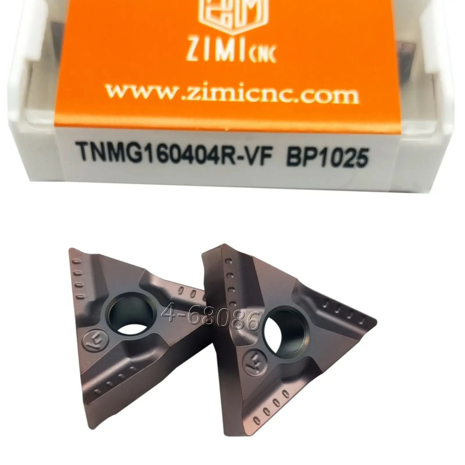 10 buah/5 buah TNMG160404R-VF TNMG331 sisipan bubut karbida sisipan putar untuk baja tahan karat