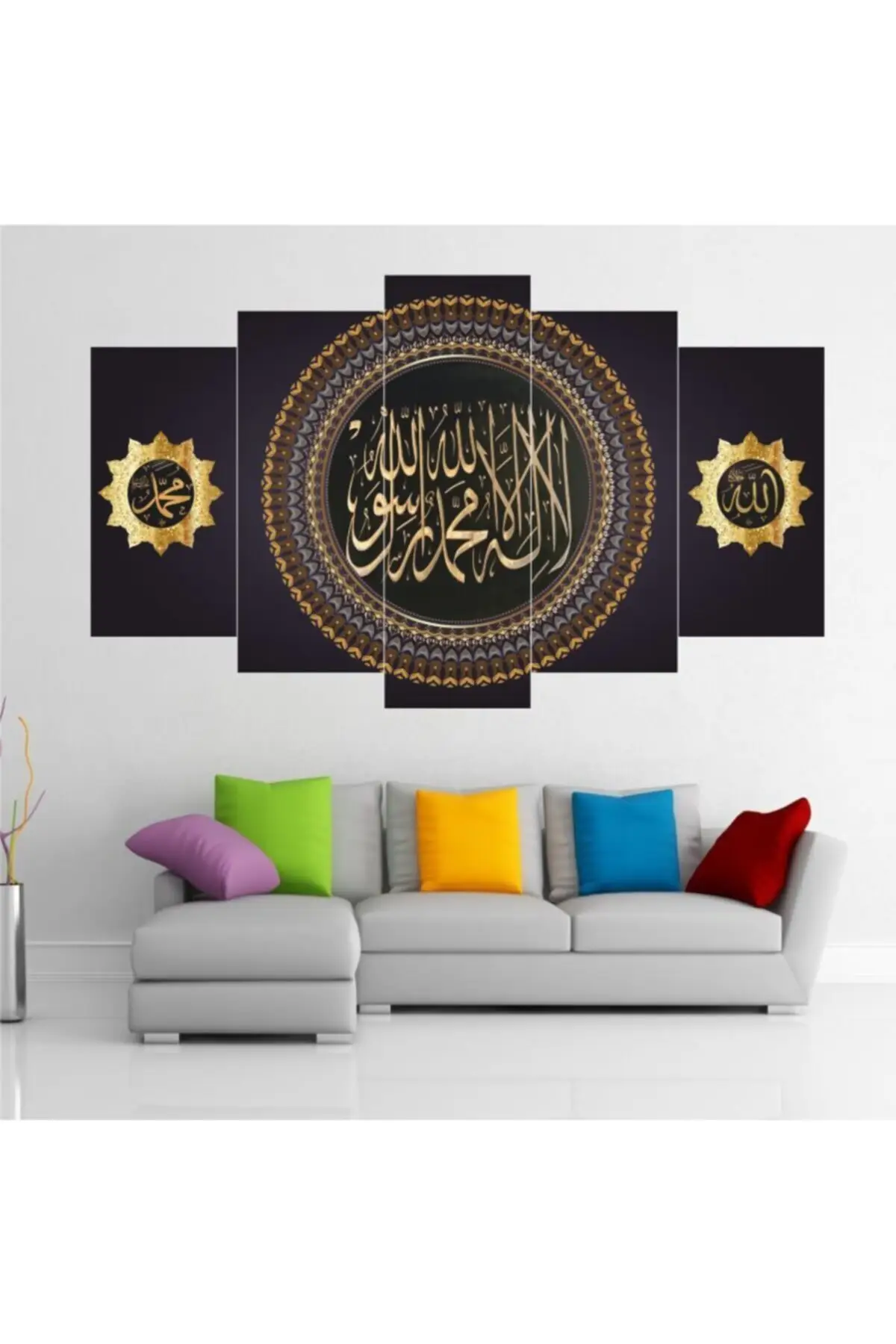 

DOLBOVI religious visual 5 piece gift canvas wall table