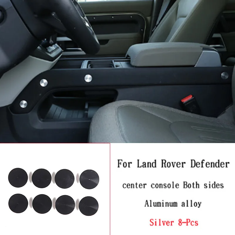 Voor Land Rover Verdediger 110 130 2020-2024 Aluminium Deur Schroeven Bescherming Decoratieve Afdekkingen Auto Accessoires