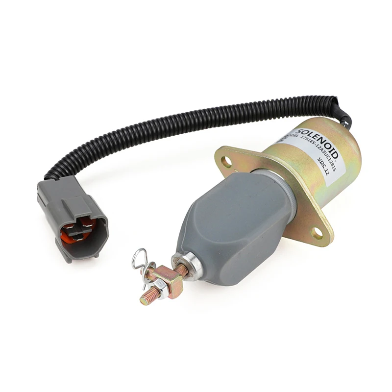 Fuel Solenoid 3991196 Compatible with Cummins Liebherr Excavator R914 +