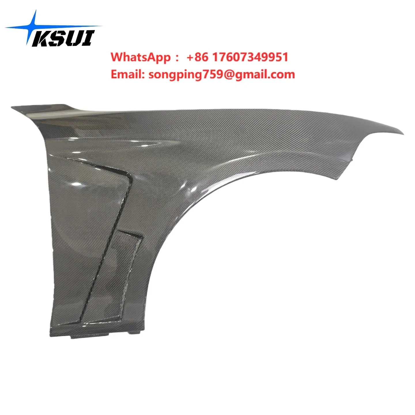 KSUI New Design Elegant Corrosion Resistant Carbon Fiber Front Fender Panel for 2 Series (F22/F23)-Retrofit/Upgrade 1 Year