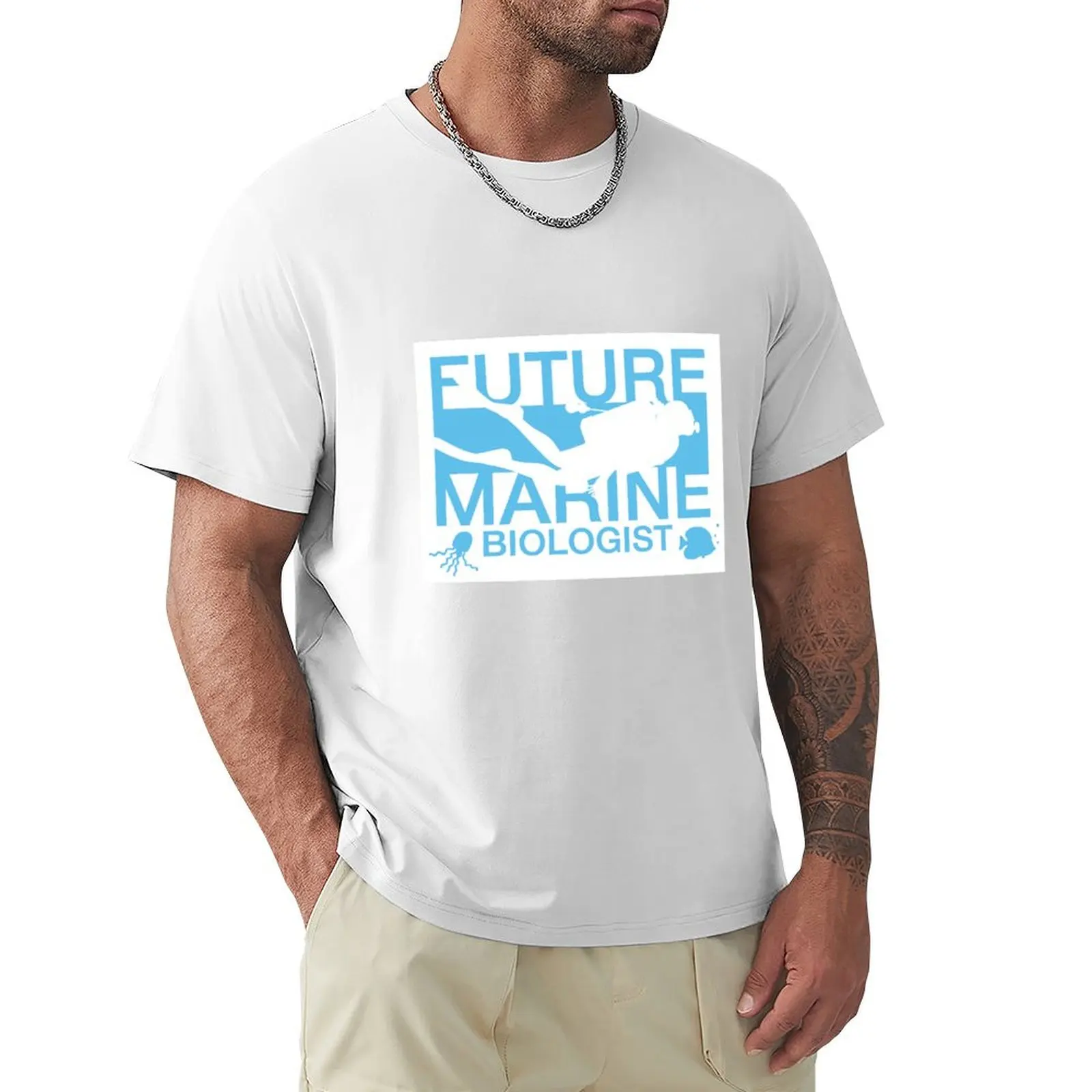 Future Marine Biologist Funny Ocean Life Scientist T-Shirt funnys quick drying mens white t shirts