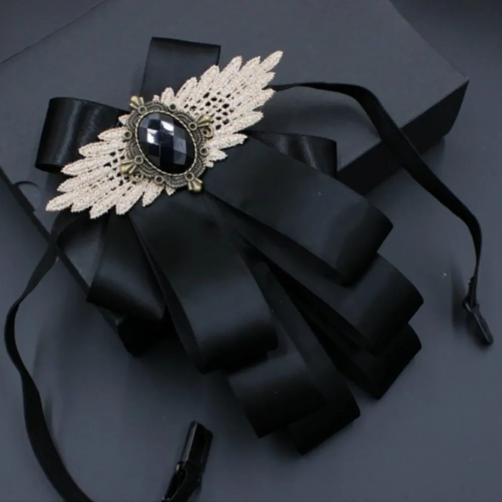 

Модный мужской костюм из искусственного камня с лацканами и цветами, сплав, полиэстер, галстук-бабочка, украшение на шею, вечерние