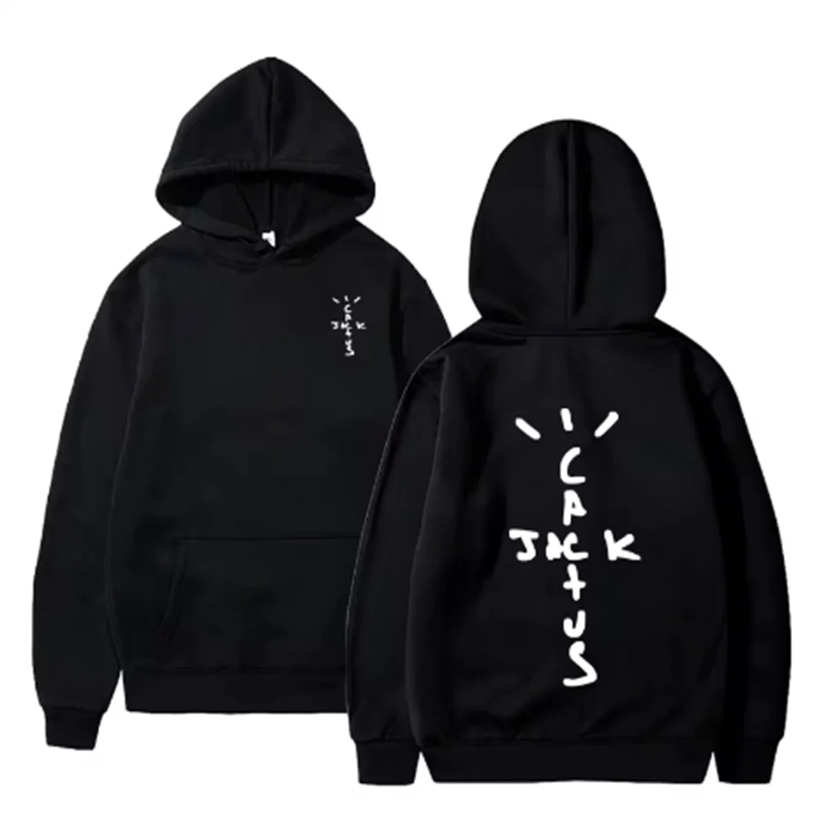 

Men's Everyday Hoodie Hip Hop Hoodie Cactus Jack Loot Print Funny Ladies Men's Hoodie Casual Pullover Harajuku