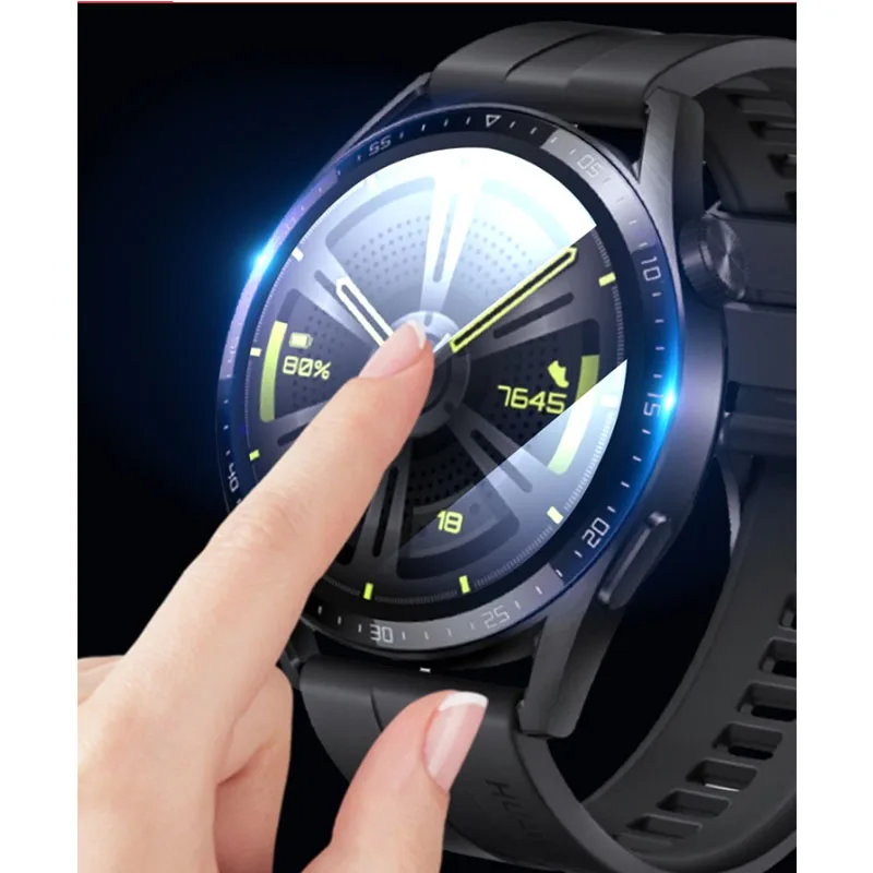 3D Curved Edge HD Screen Protector Film for Huawei Watch GT3 46MM Coverage Cover Films For Huawei GT3 46MM Smartwatch Accessorie