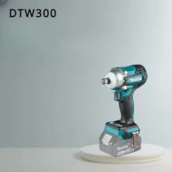 Trapani Wireless Makita utensili elettrici avvitatore a percussione DTW300 ricarica Brushless pneumatico per riparazione Auto a coppia elevata 18V litio elettrico