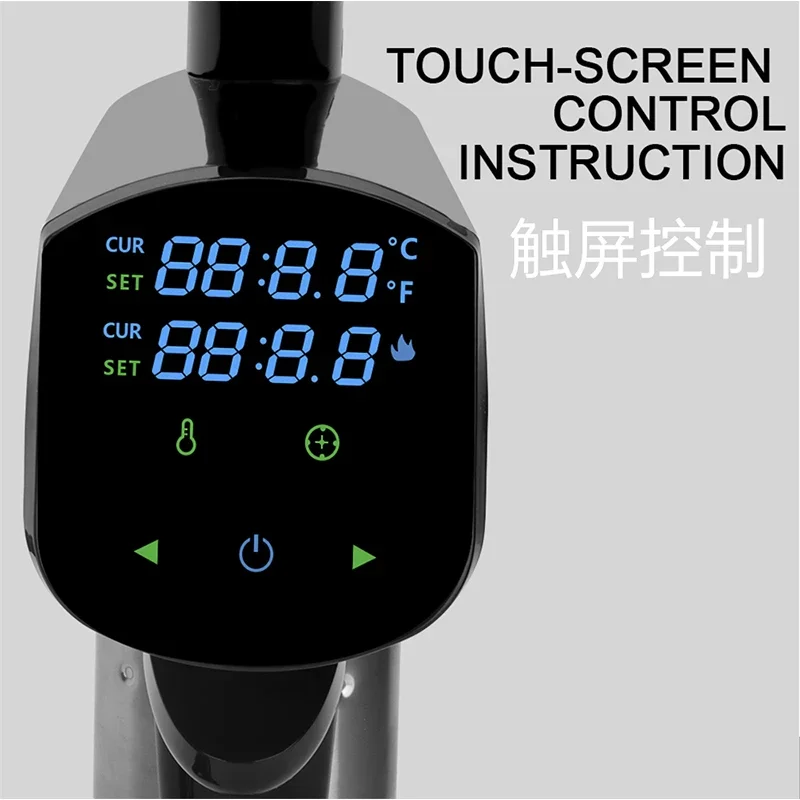 110V/220V Commercial Sous Vide Machine High Power Precise Temperature Control for Steak Cooking at Home BDW